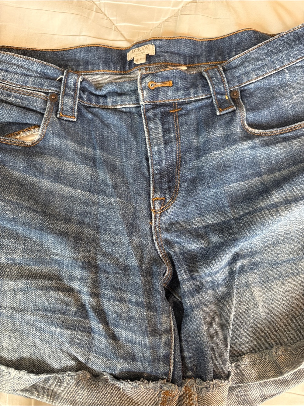 J. Crew Women’s Washed Blue Relaxed Jeans